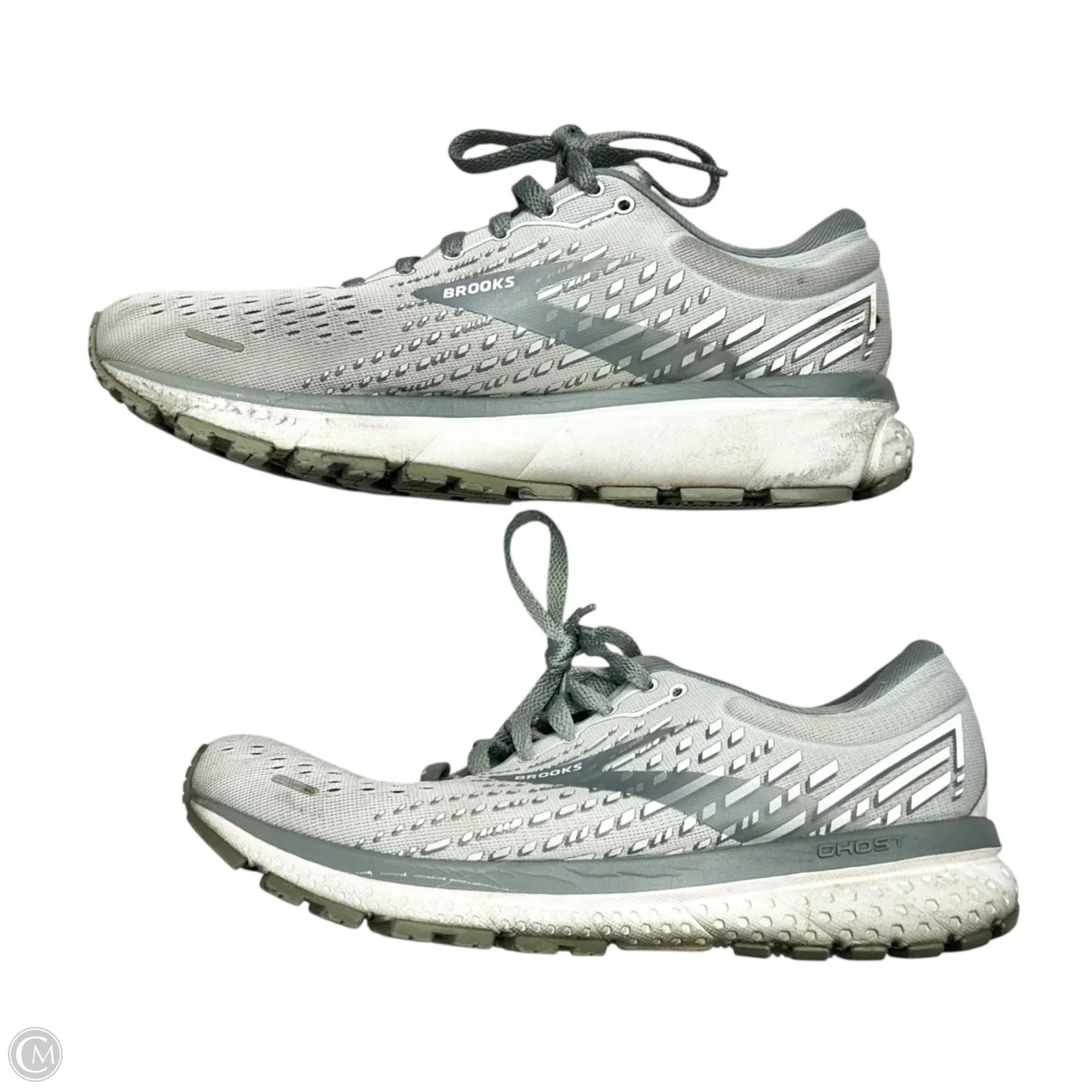 Shoes Athletic By Brooks In Grey, Size: 8.5