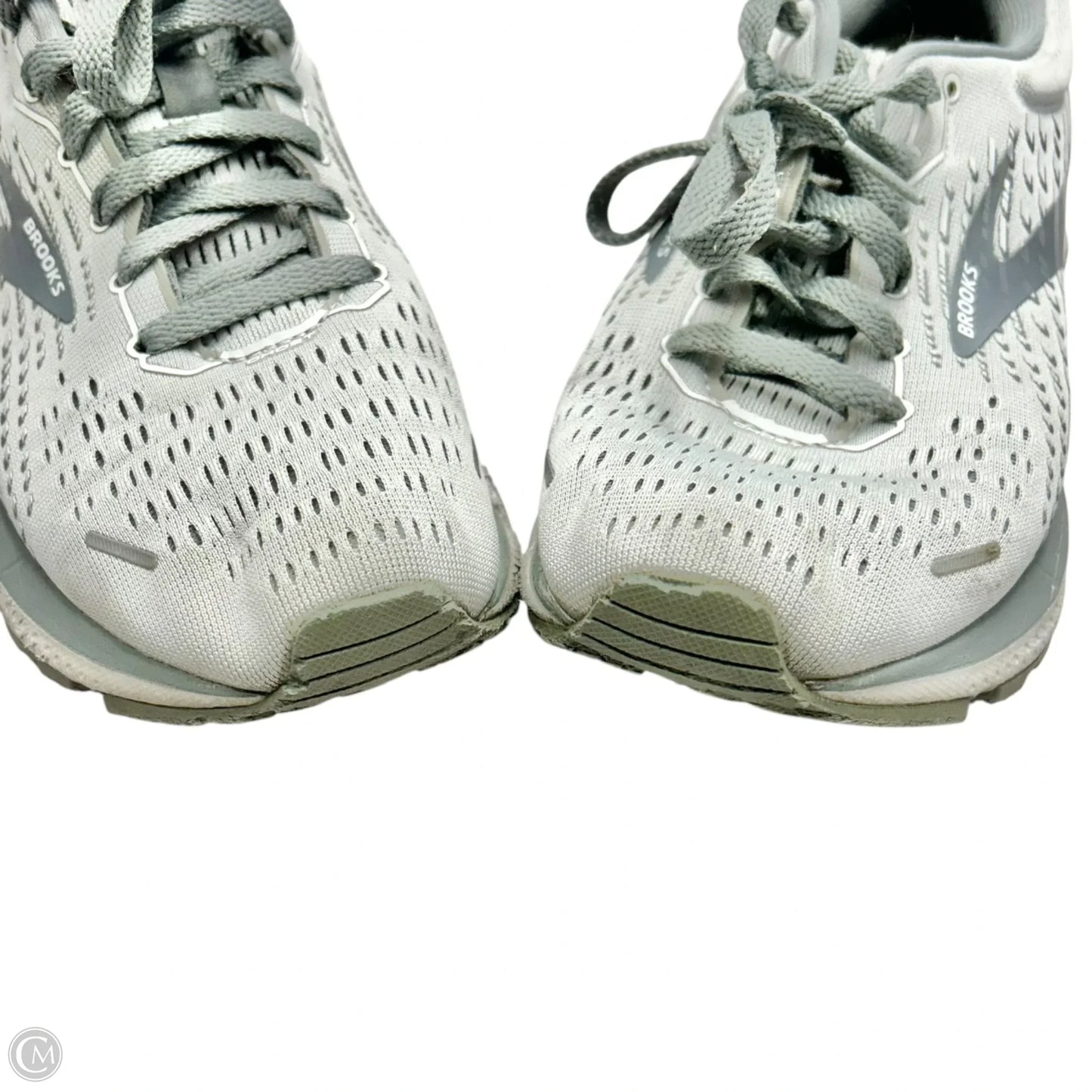 Shoes Athletic By Brooks In Grey, Size: 8.5