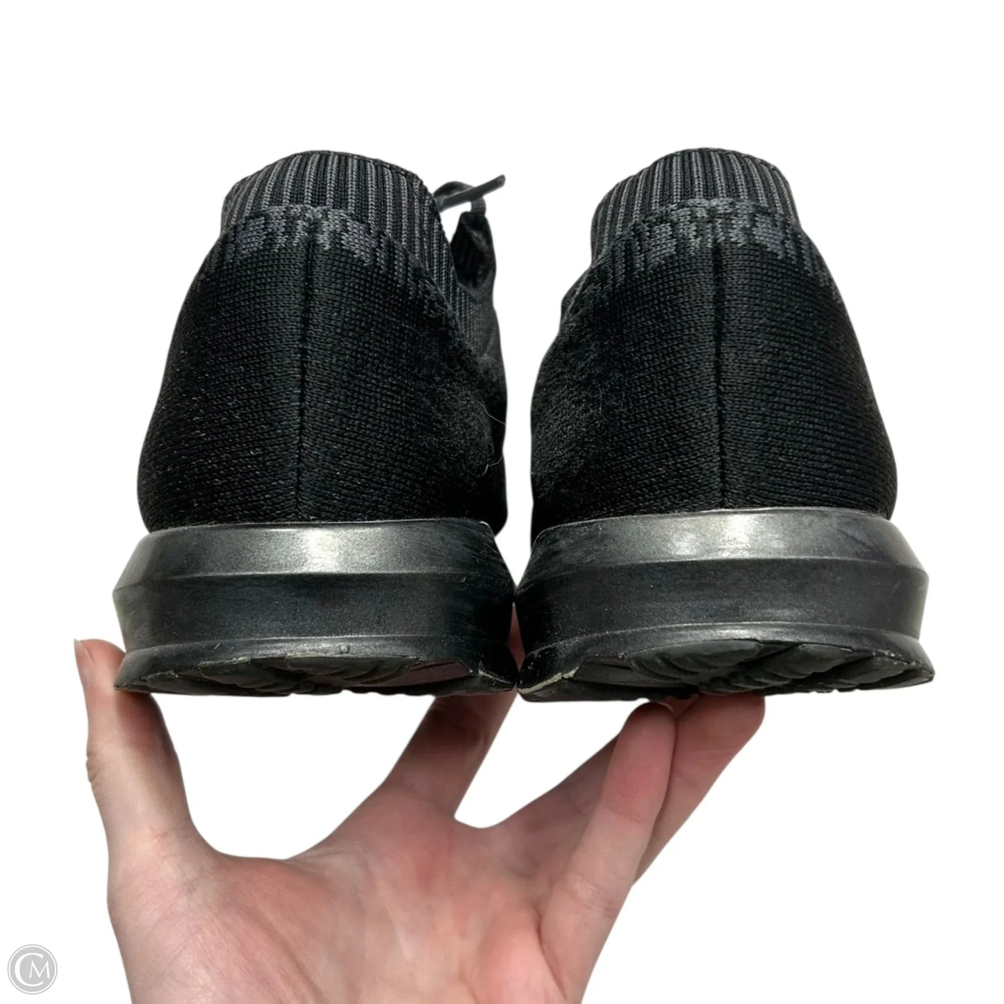 Shoes Athletic By Brooks In Black & Grey, Size: 9