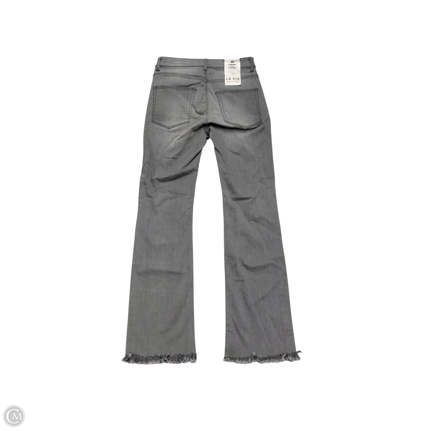 Jeans Flared By Rebecca Taylor In Grey Denim, Size: 2