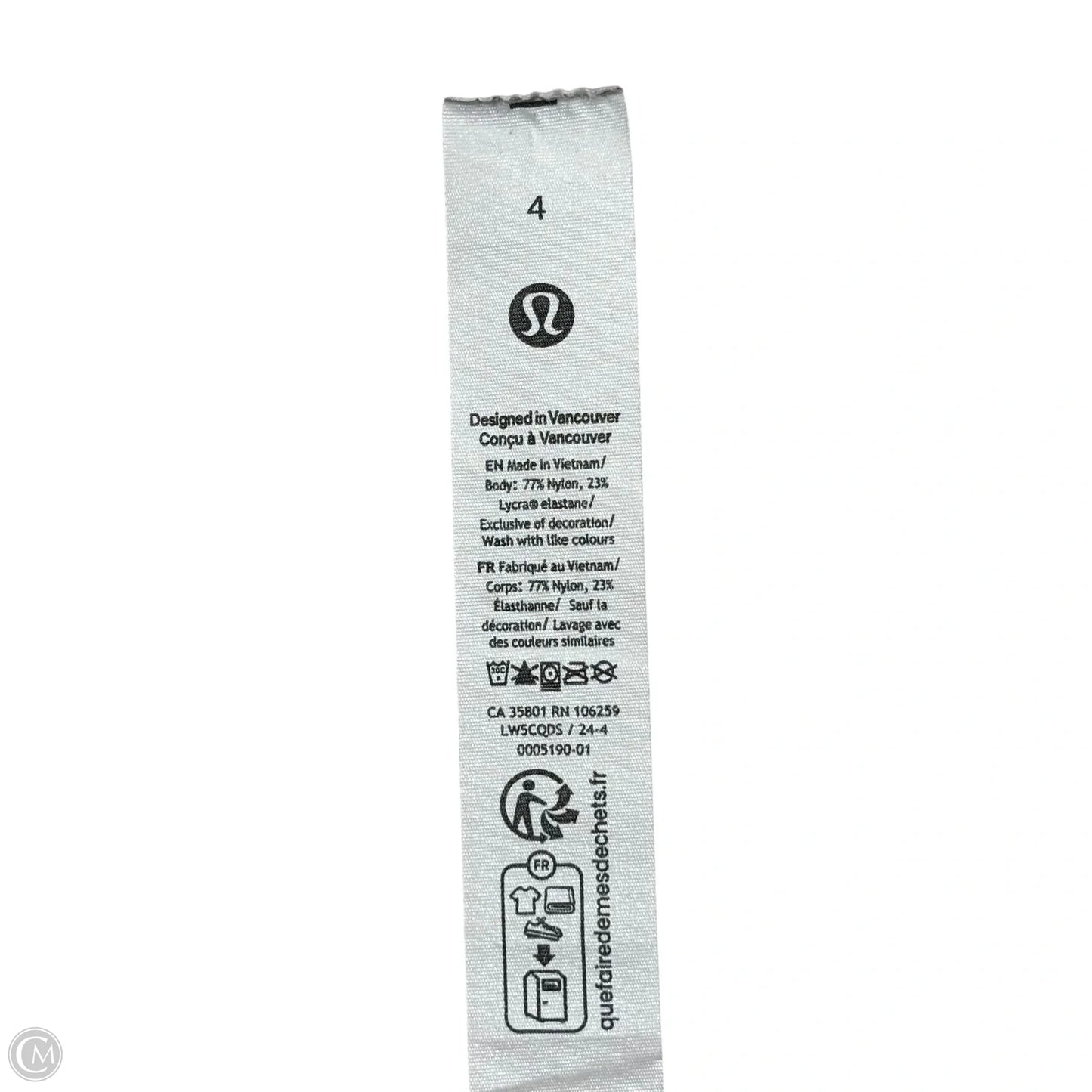 Athletic Leggings By Lululemon In Beige, Size: S