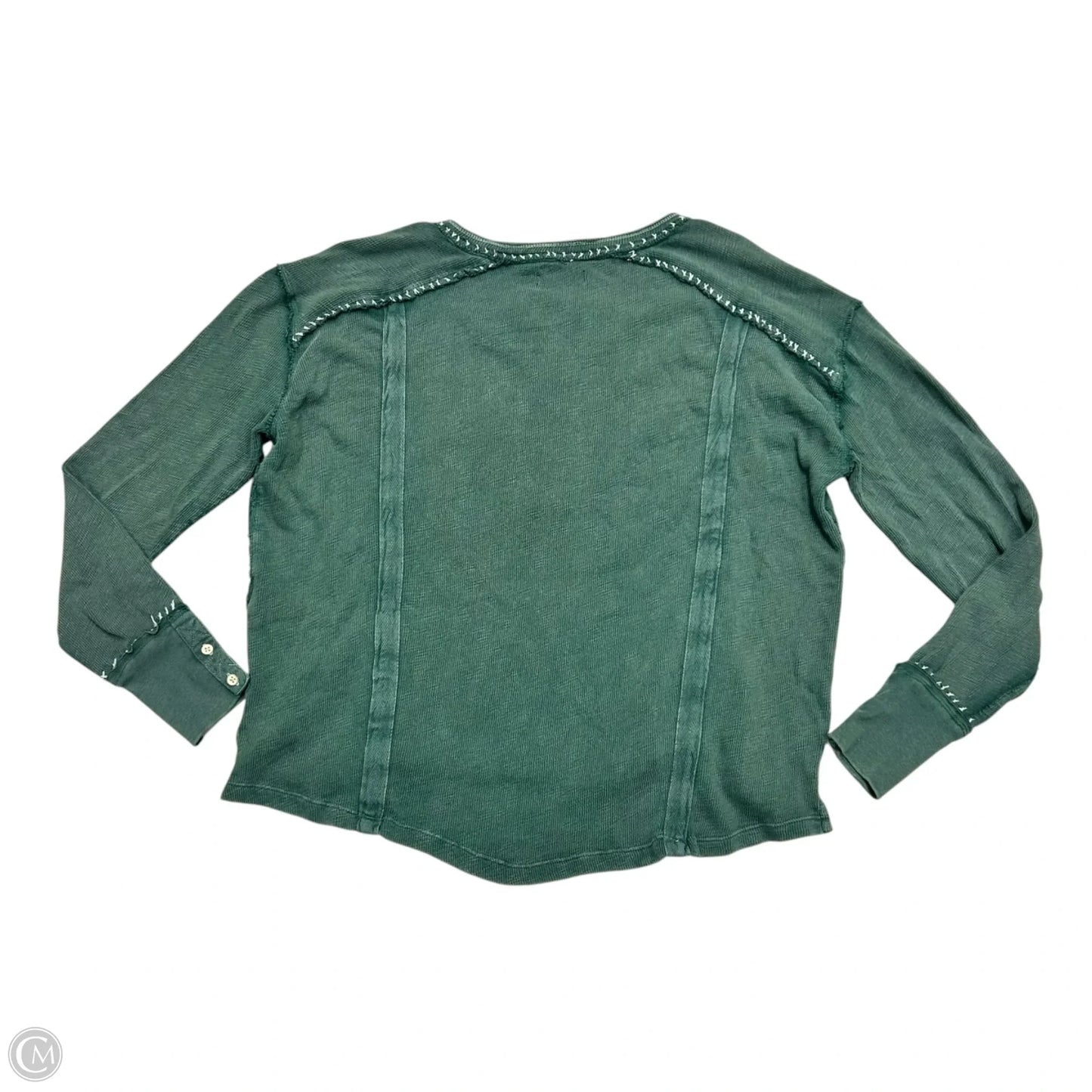 Top Long Sleeve By We The Free In Green, Size: M