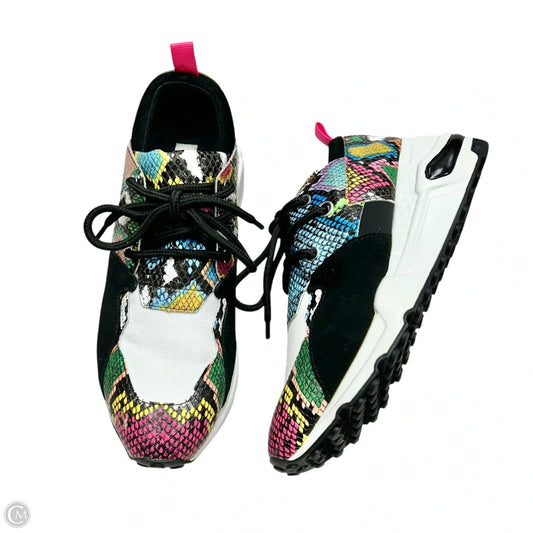 Shoes Sneakers By Steve Madden In Snakeskin Print, Size: 8.5