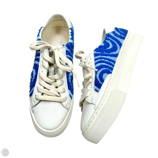 Shoes Sneakers By Soludos In Blue & White, Size: 5.5