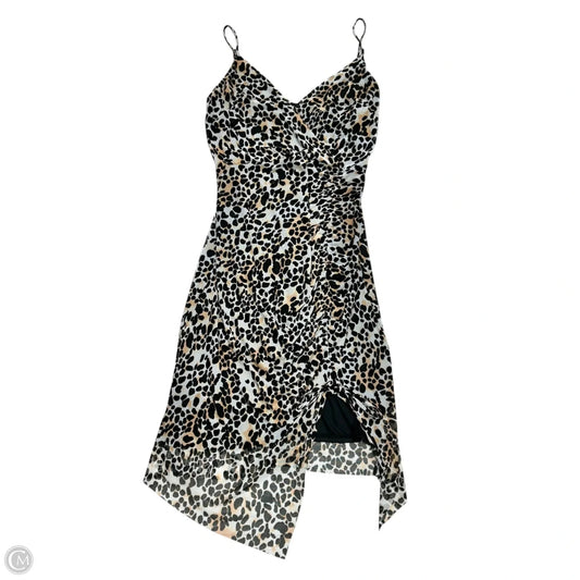 Dress Casual Short By Bcbgeneration In Leopard Print, Size: M
