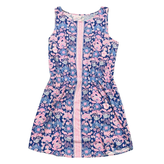 Dress Designer By Lilly Pulitzer In Blue & Pink, Size: Xl