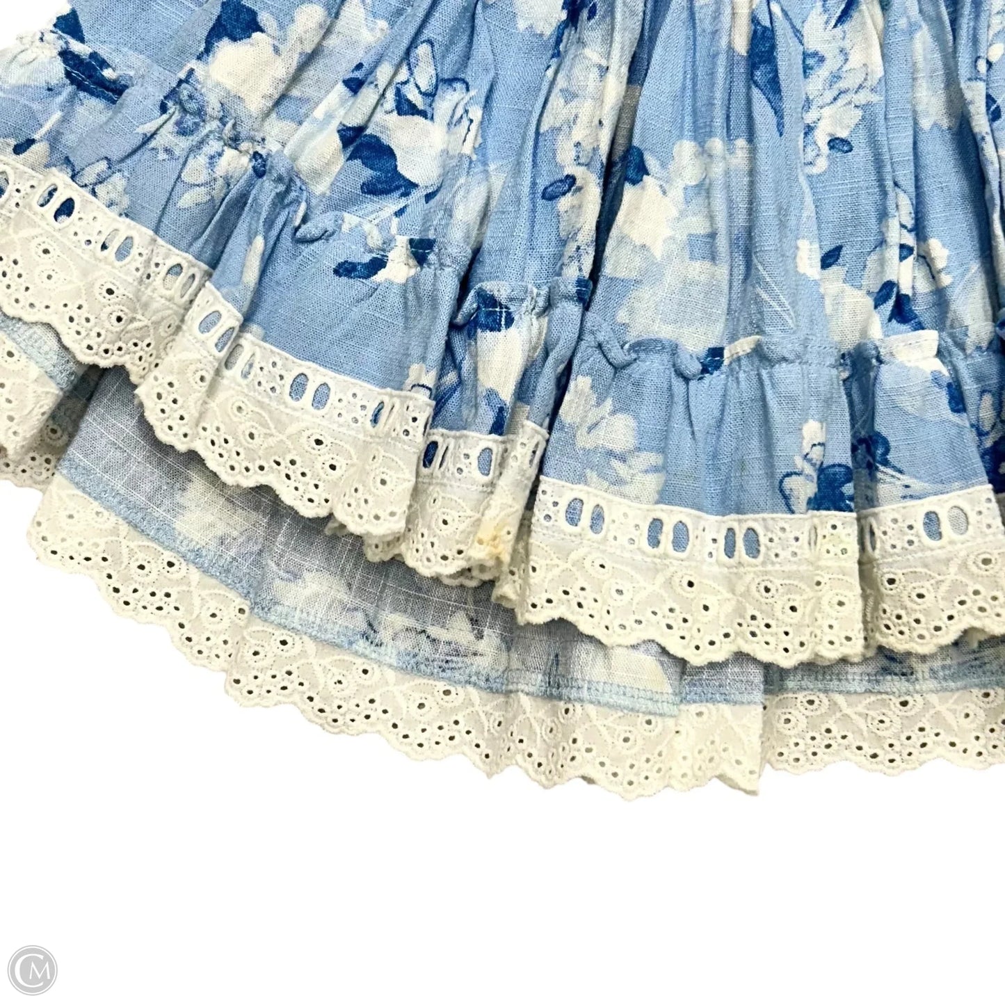 Dress Designer By Misa In Blue & White, Size: Xs