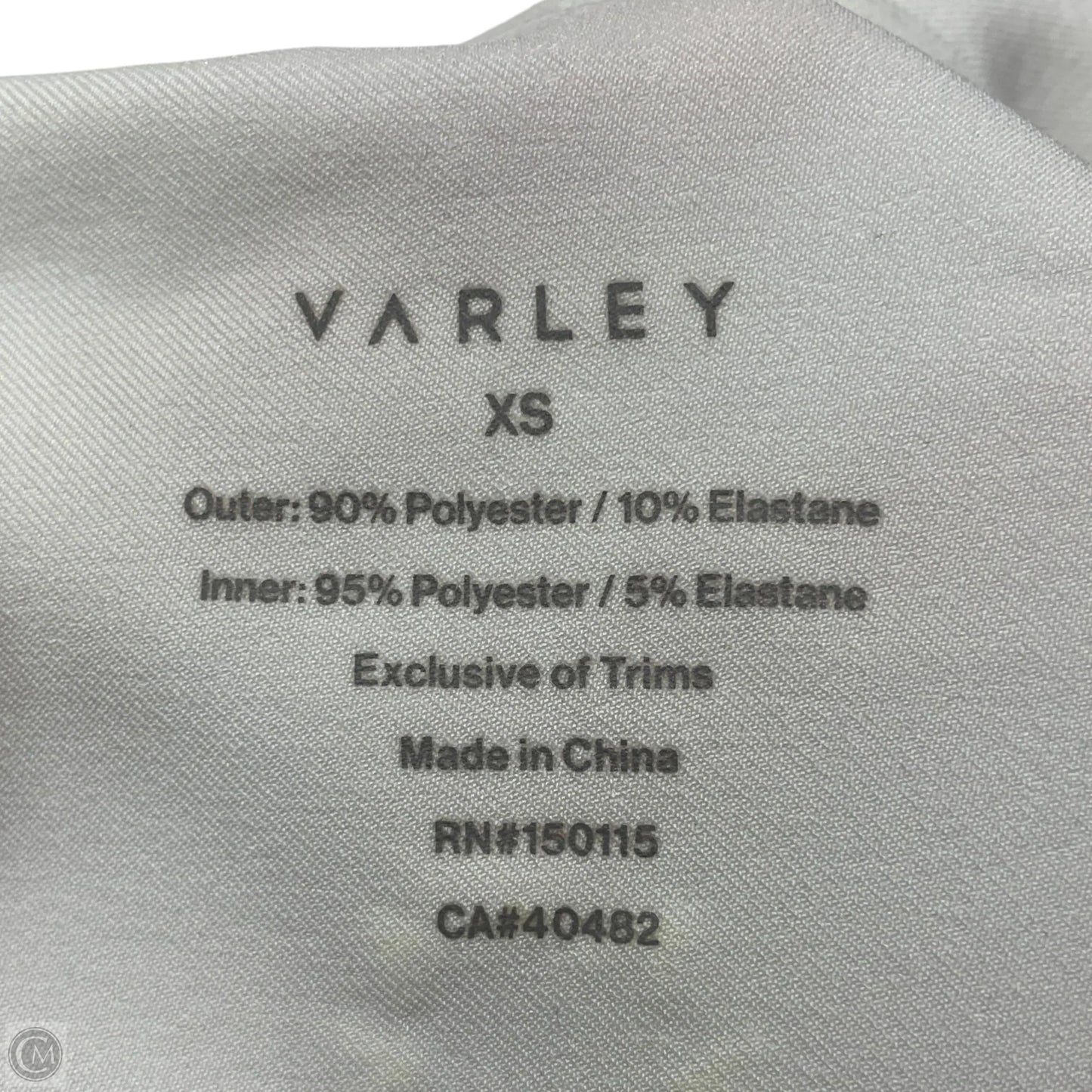 Dress Casual Short By Varley In White, Size: Xs