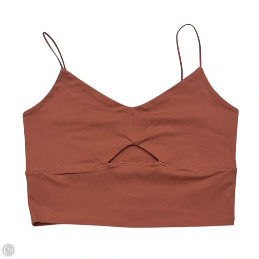 Athletic Bra By Abercrombie And Fitch In Brown, Size: L