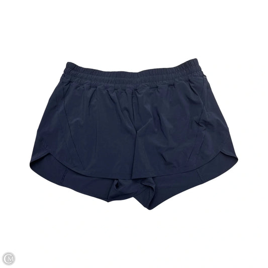 Athletic Shorts By Lululemon In Navy, Size: 1x