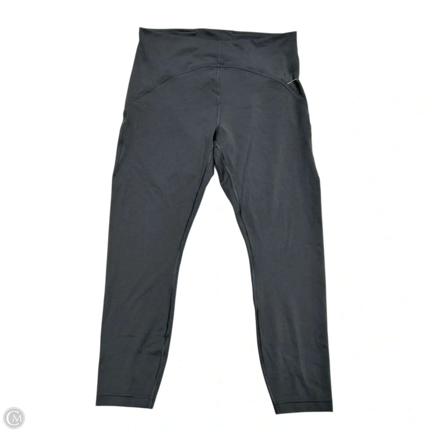 Athletic Leggings By Lululemon In Grey, Size: L