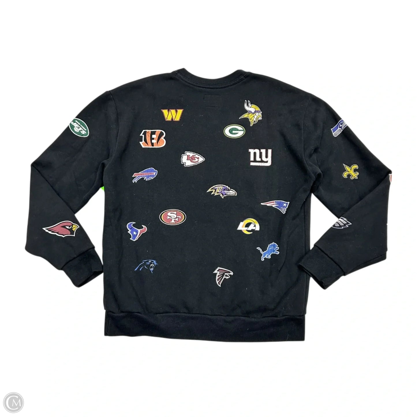 Sweatshirt Crewneck By Nfl In Black, Size: M