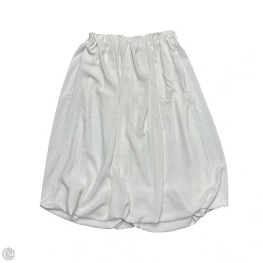 Skirt Maxi By Kalifashions In White, Size: L