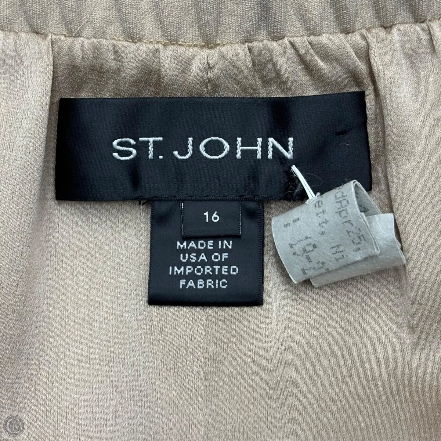 Skirt Luxury Designer By St John Collection In Beige, Size: 16