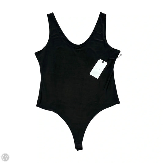 Bodysuit By Leith In Black, Size: Xl