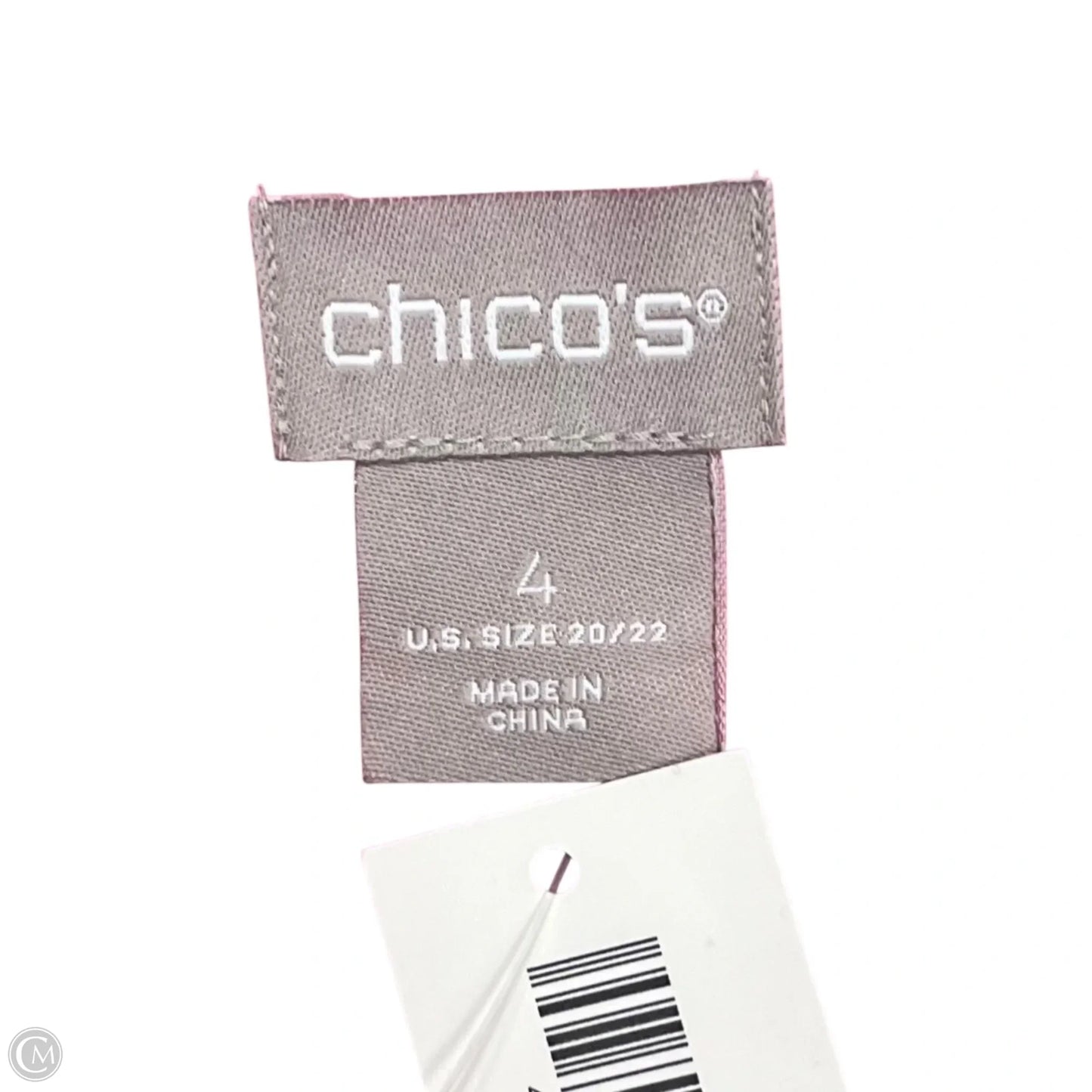 Blazer By Chicos In Pink, Size: Xxl