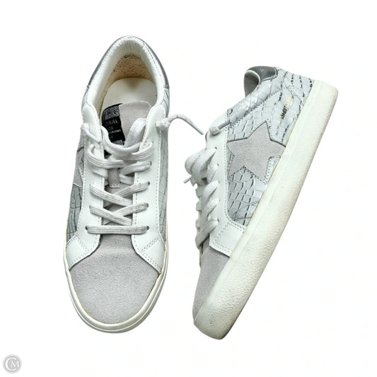 Shoes Sneakers By Vintage Havana In Grey & White, Size: 8.5