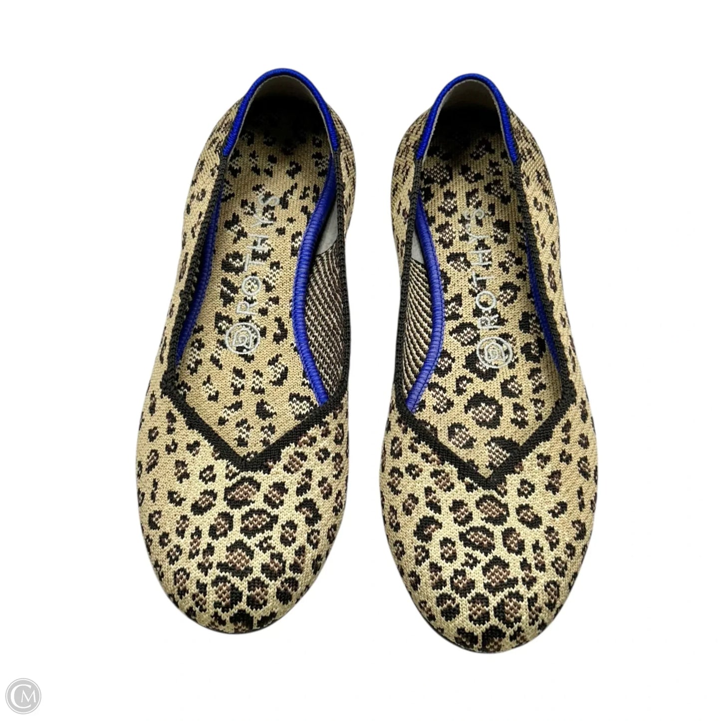Shoes Flats By Rothys In Leopard Print, Size: 7.5