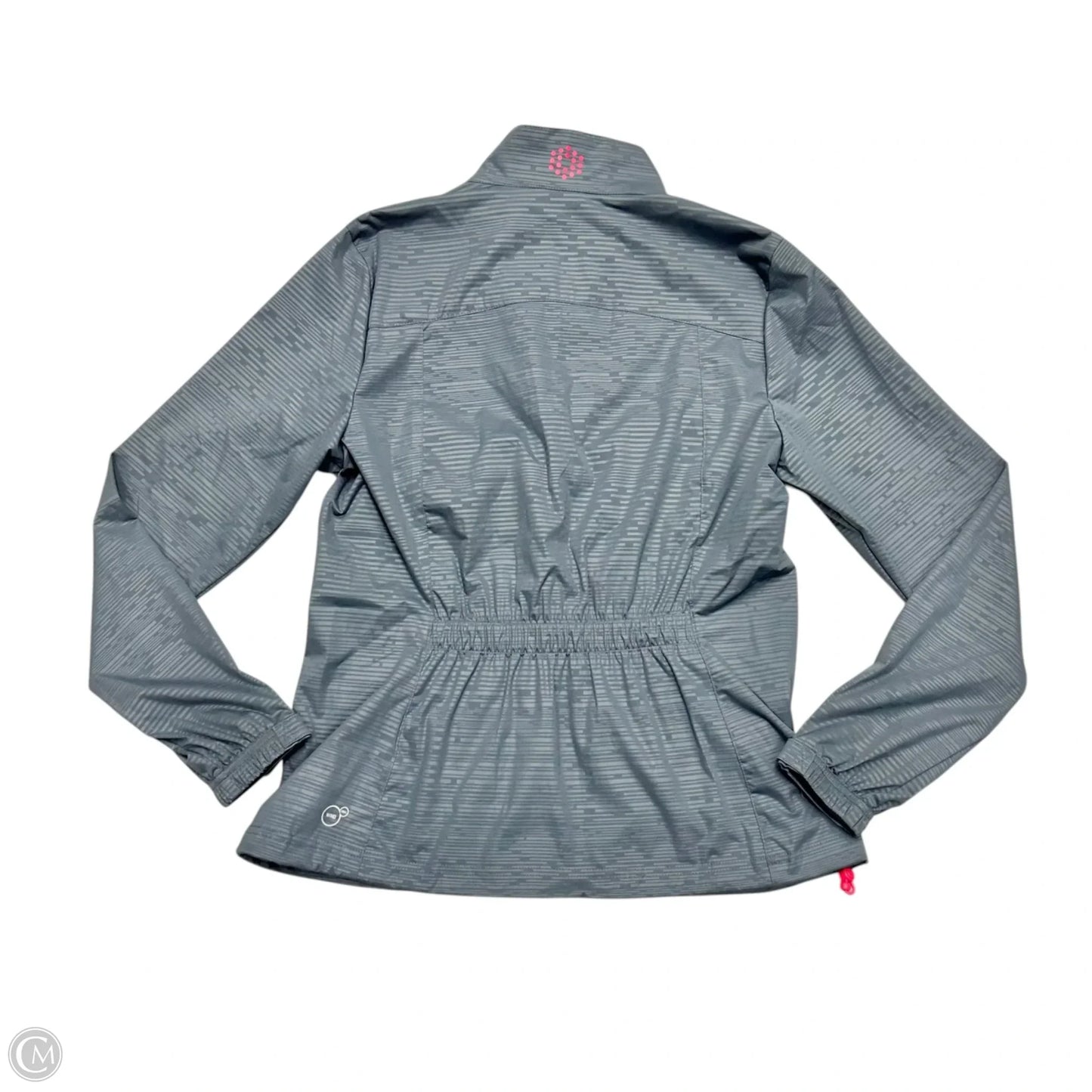Athletic Jacket By Puma In Grey, Size: M