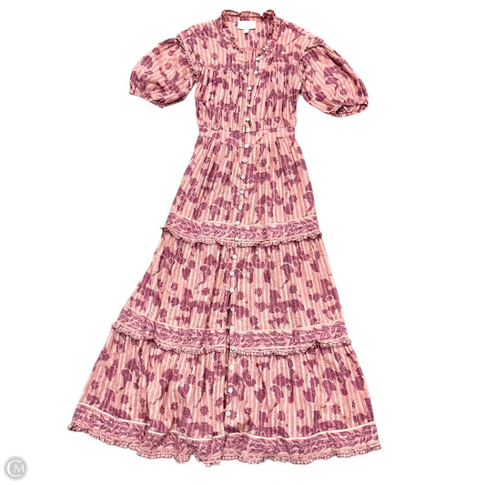 Dress Casual Maxi By Cleobella In Pink, Size: Xs