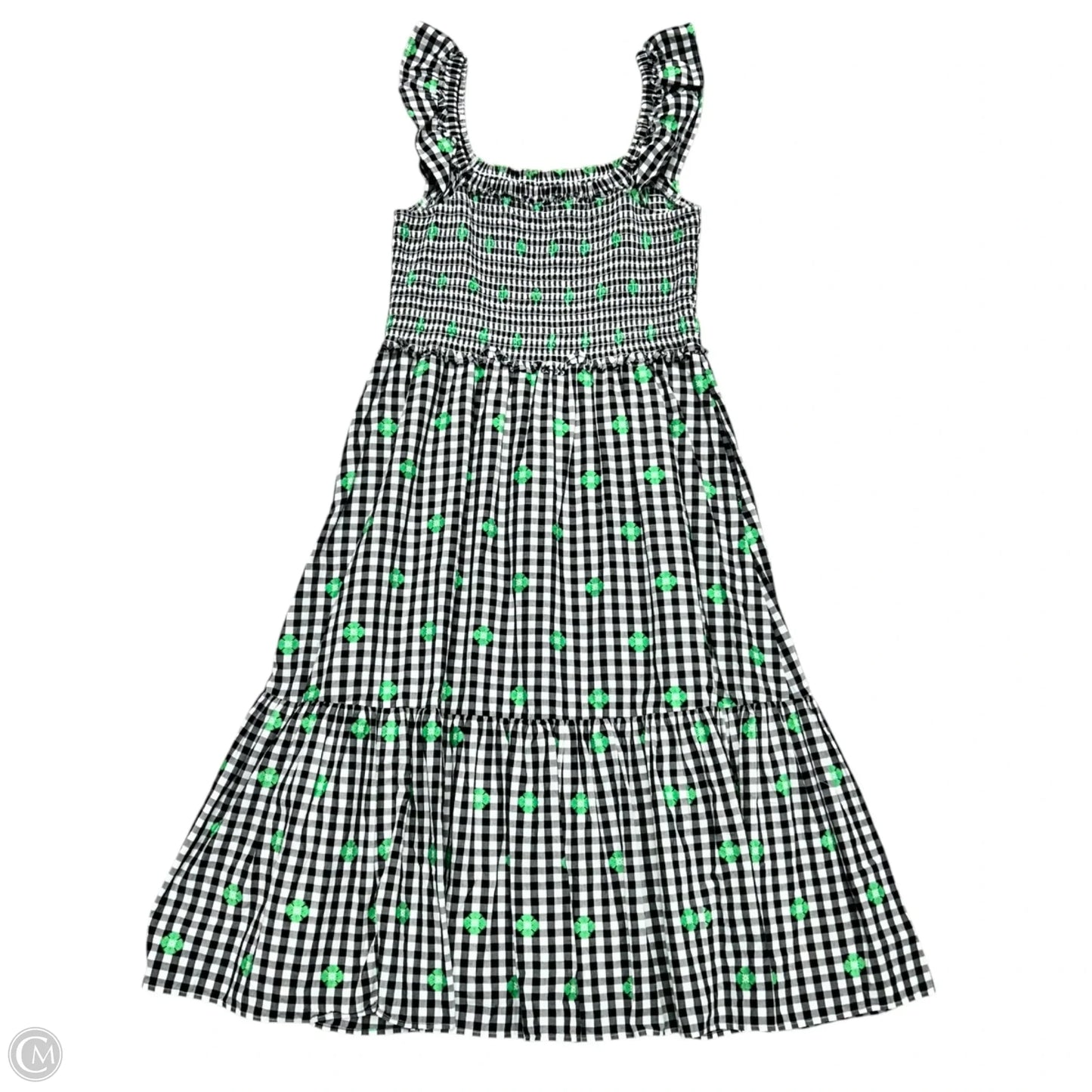 Dress Designer By Kate Spade In Black & White, Size: M