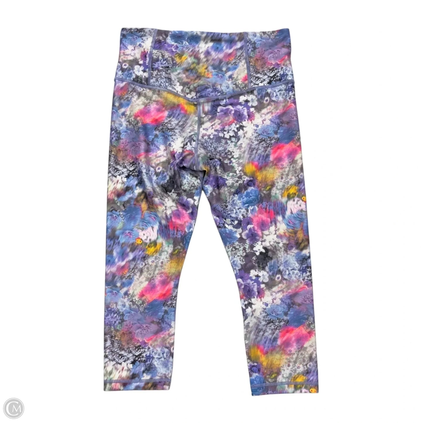 Athletic Leggings Capris By Athleta In Purple, Size: M