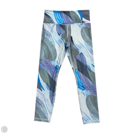 Athletic Leggings Capris By Athleta In Blue, Size: M