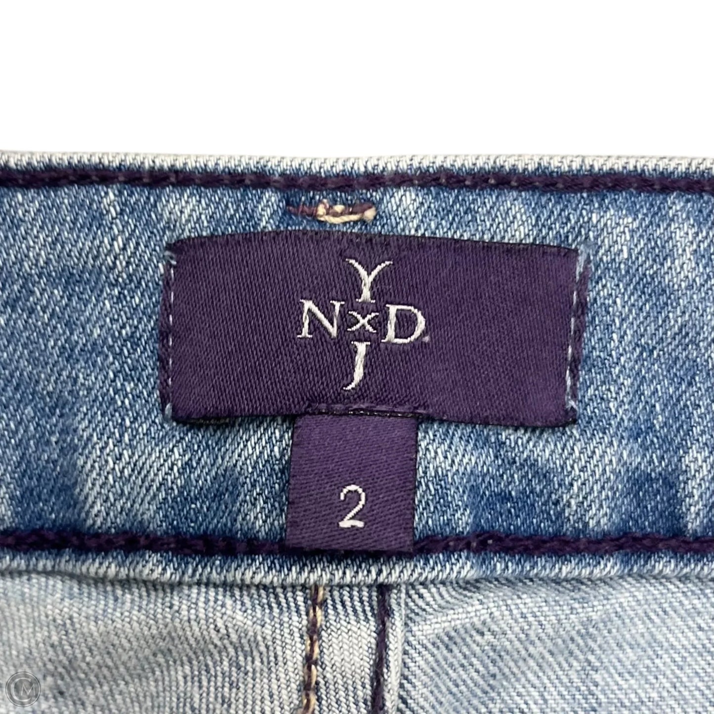 Jeans Skinny By Not Your Daughters Jeans In Blue Denim, Size: 2
