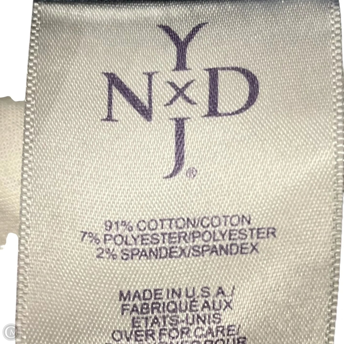 Jeans Skinny By Not Your Daughters Jeans In Blue Denim, Size: 2