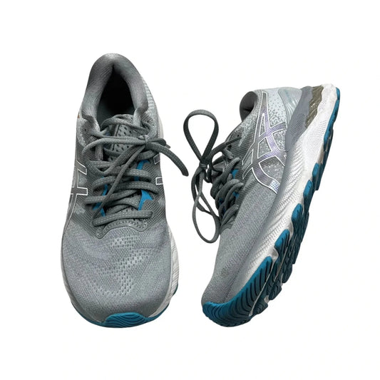 Shoes Athletic By Asics In Grey, Size: 8.5