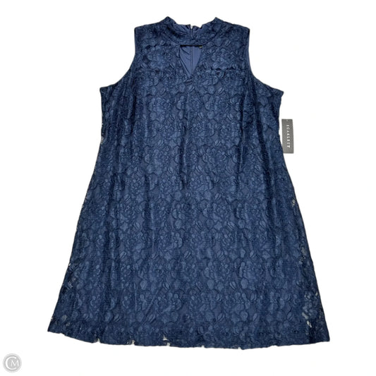 Dress Party Midi By Scarlett In Navy, Size: 3x