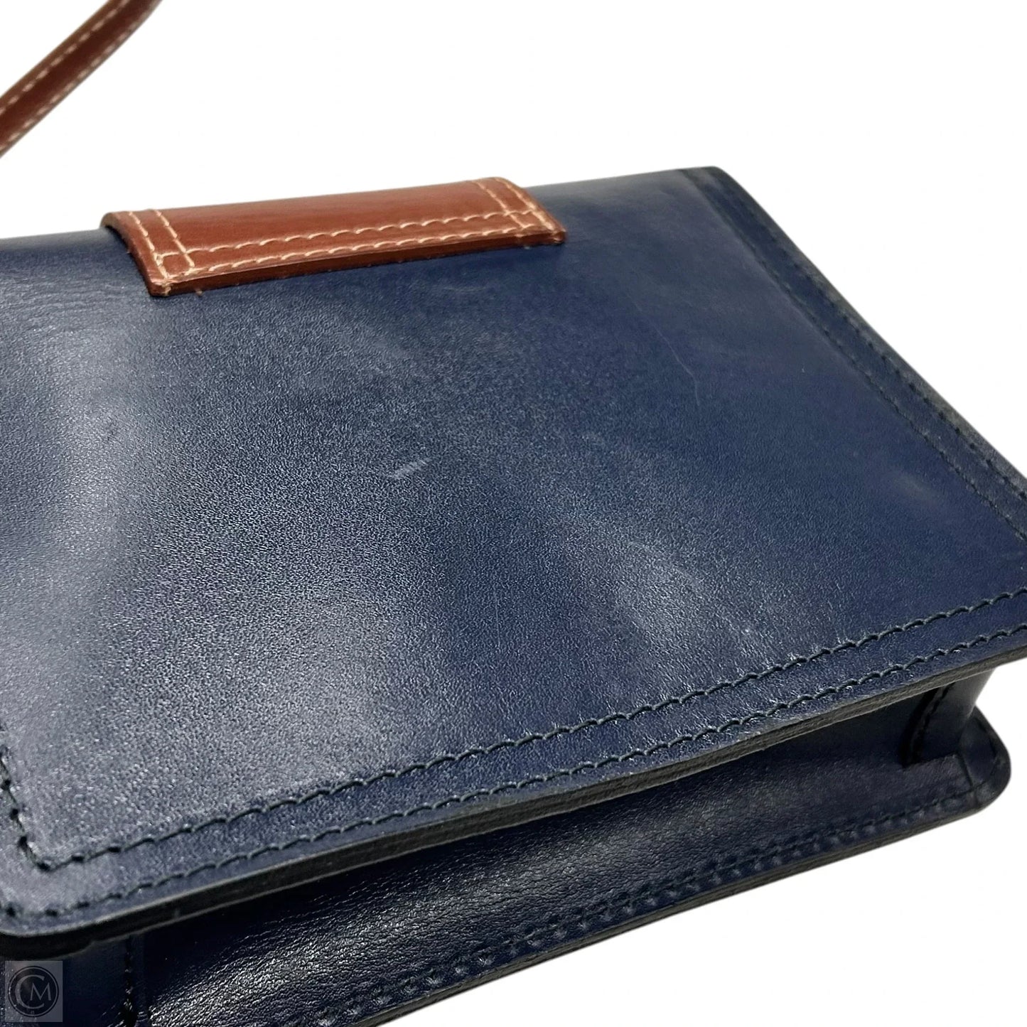 Crossbody Leather By Vera Pelle, Size: Small