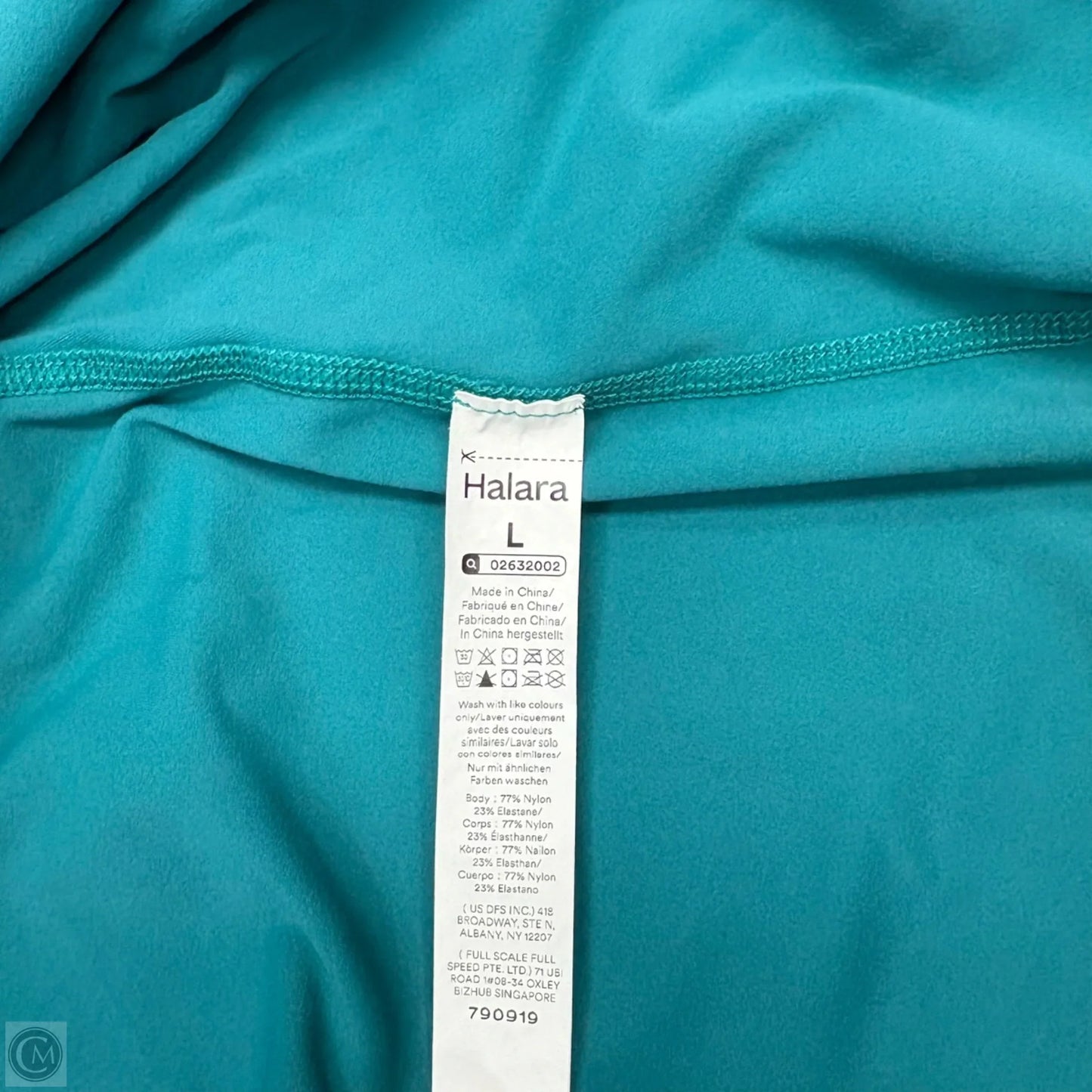 Athletic Dress By Halara In Teal, Size: L