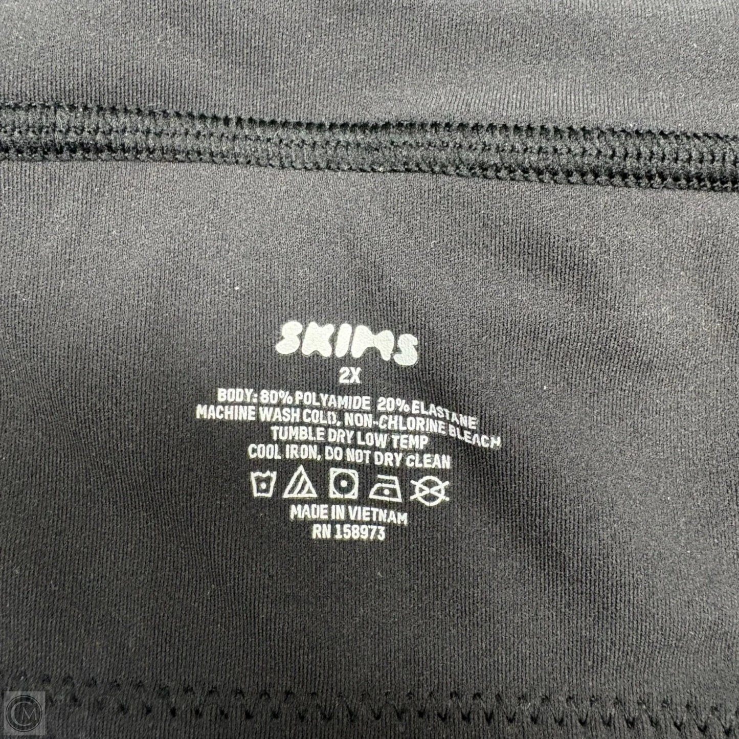 Athletic Bra By Skims In Black, Size: 2x