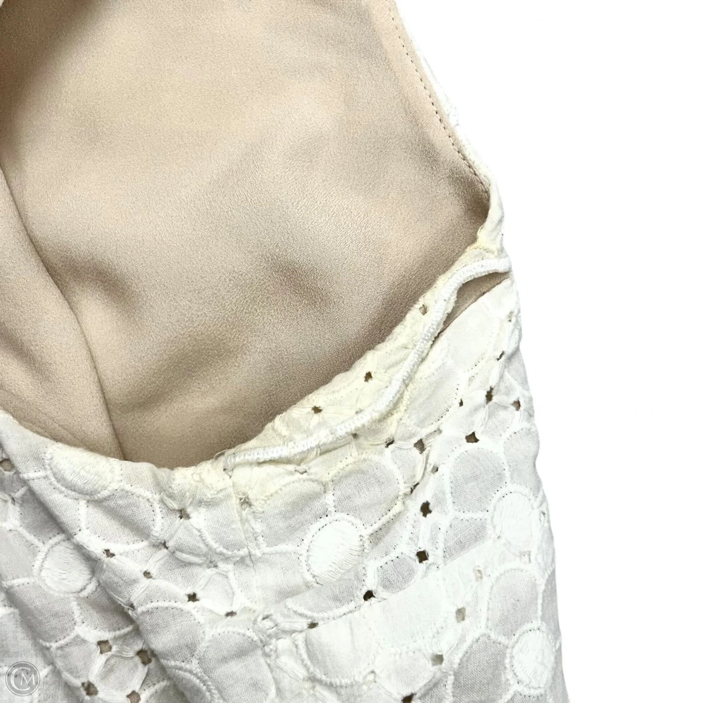 Dress Designer By Lilly Pulitzer In Cream & White, Size: S