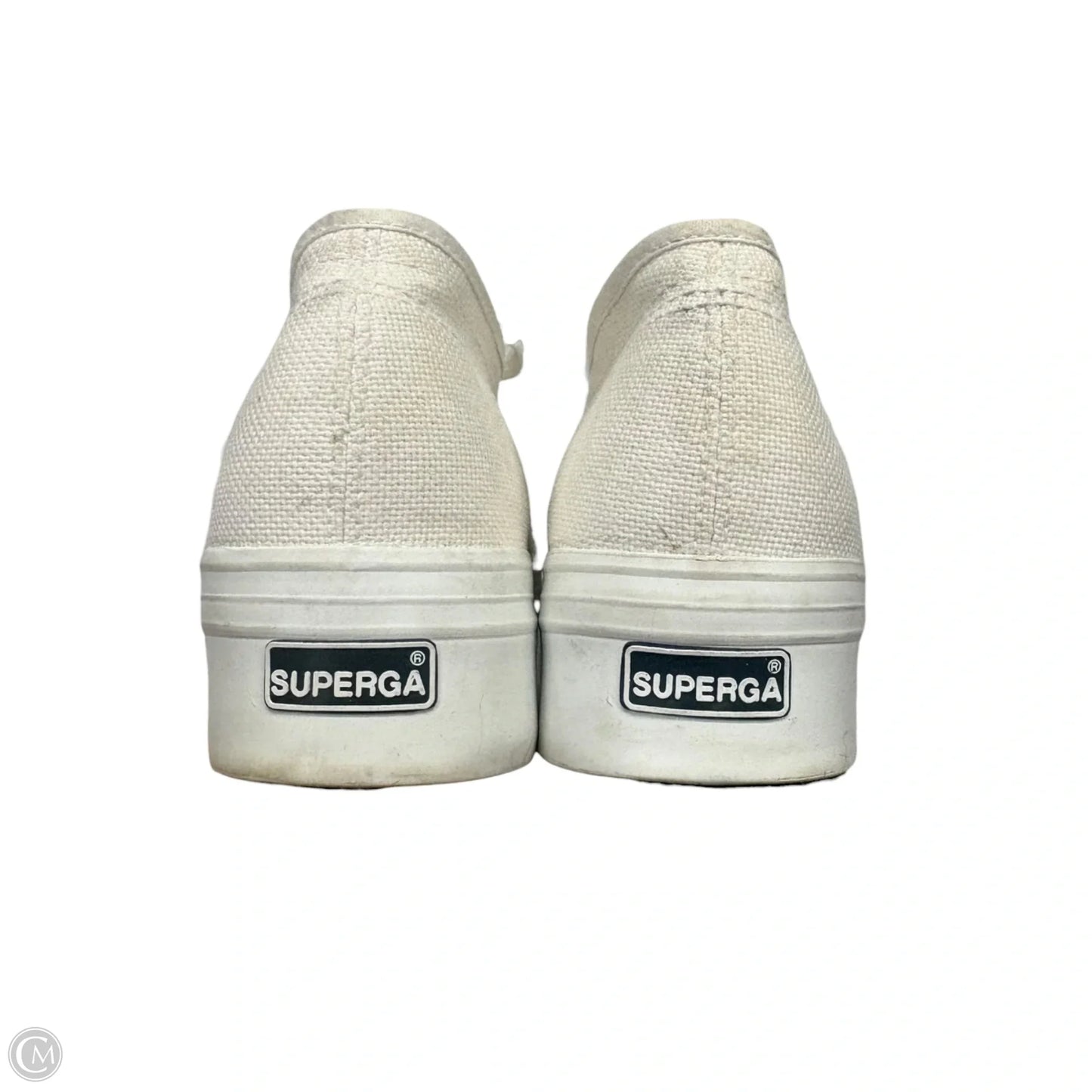 Shoes Sneakers Platform By Superga In White, Size: 9.5