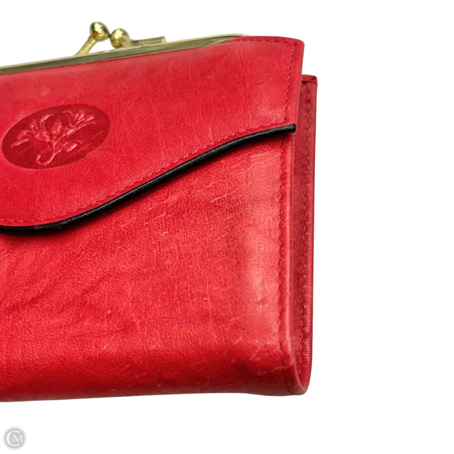 Wallet Leather By Buxton, Size: Small