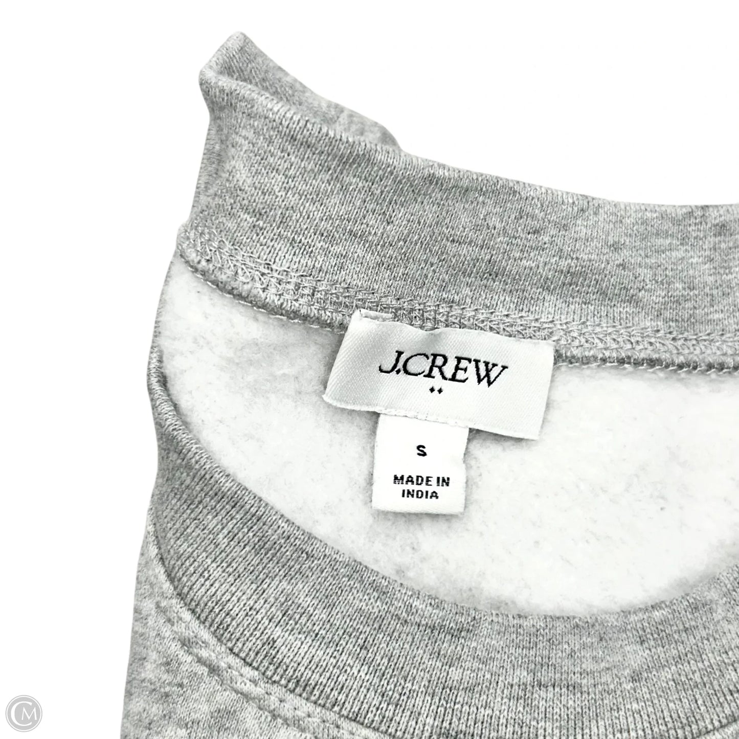 Sweatshirt Crewneck By J. Crew In Grey, Size: S