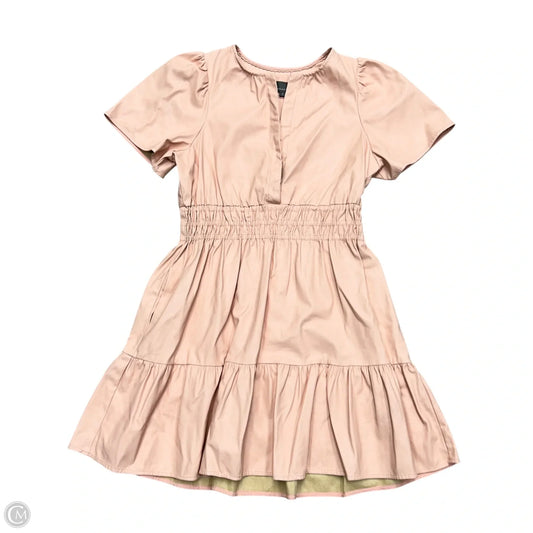Dress Casual Short By Anthropologie In Pink, Size: M