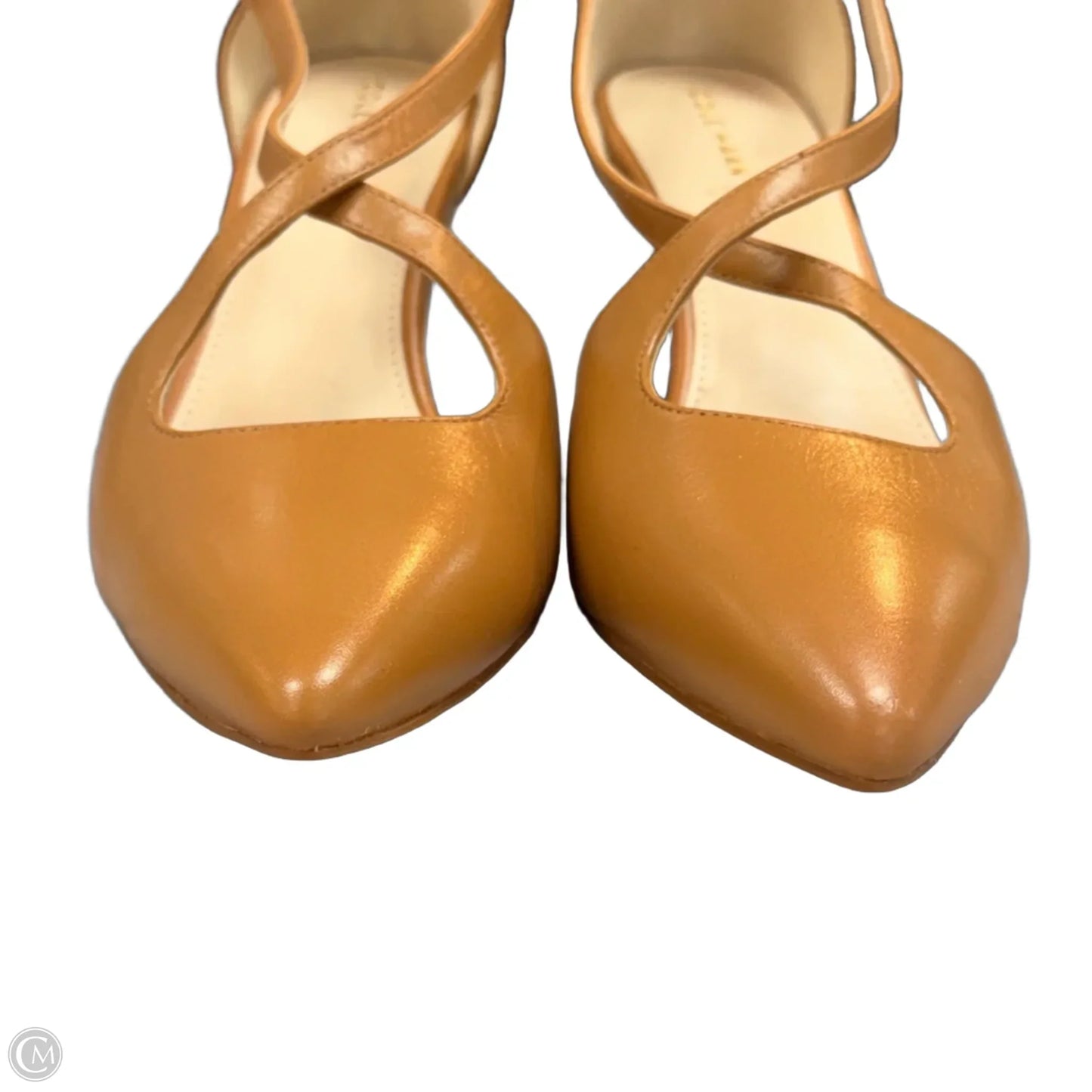 Shoes Heels Wedge By Cole-haan In Brown, Size: 8