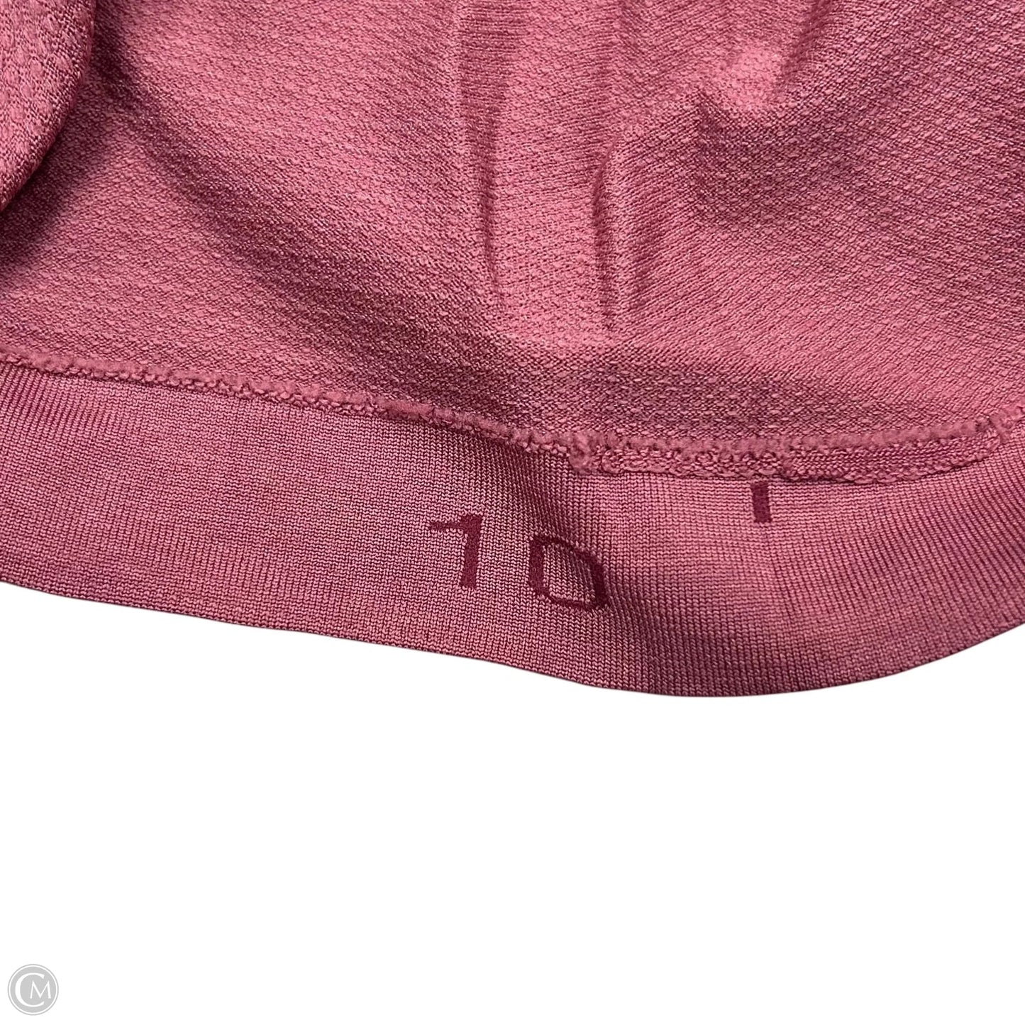 Athletic Top Long Sleeve By Lululemon In Mauve, Size: M