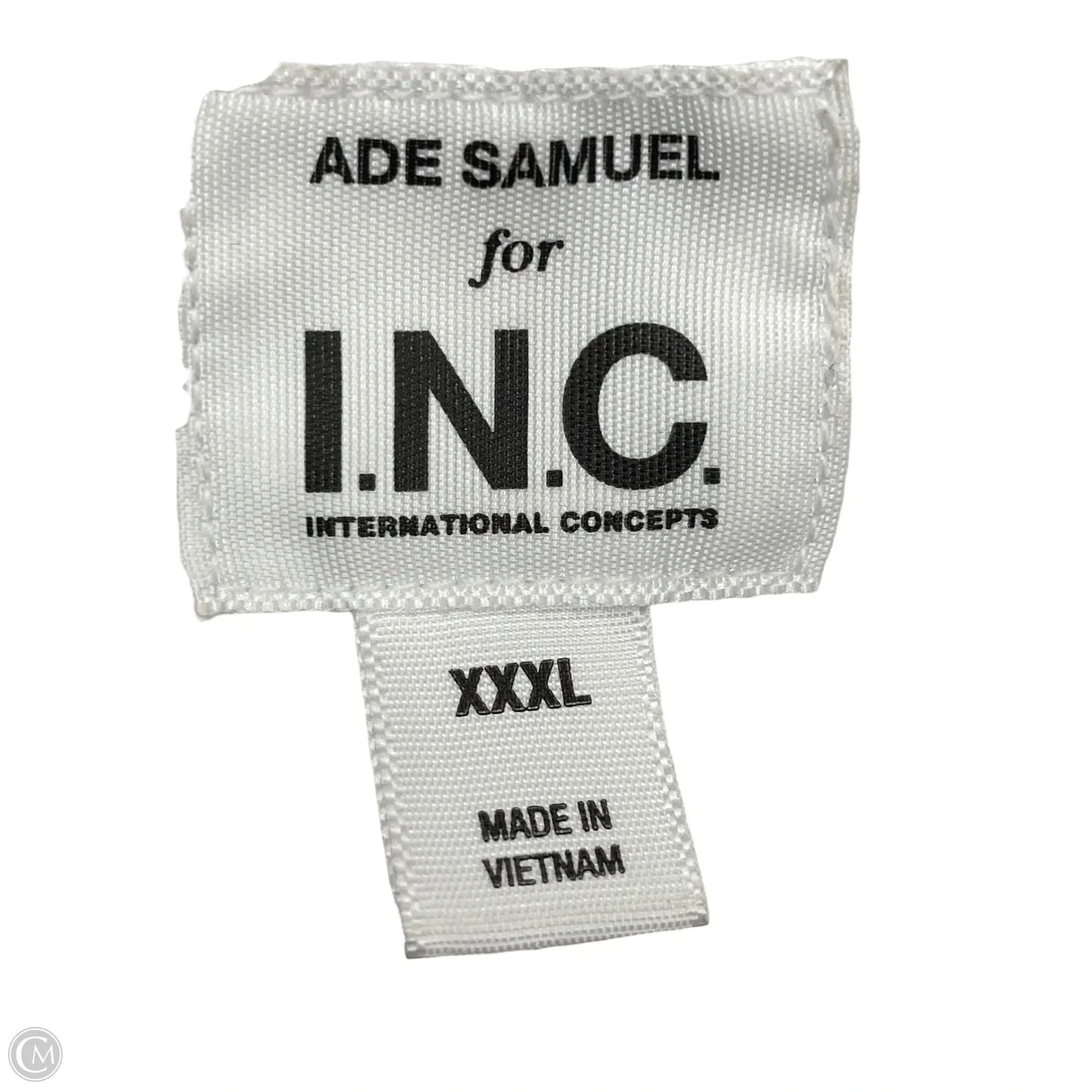 Jacket Other By Inc In Blue & White, Size: 3x