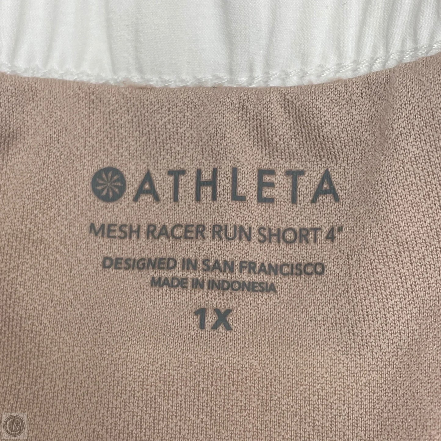 Athletic Shorts By Athleta In White, Size: 1x