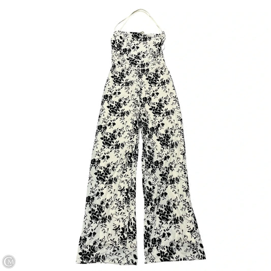 Jumpsuit By Fashion Nova In Black & Cream, Size: M