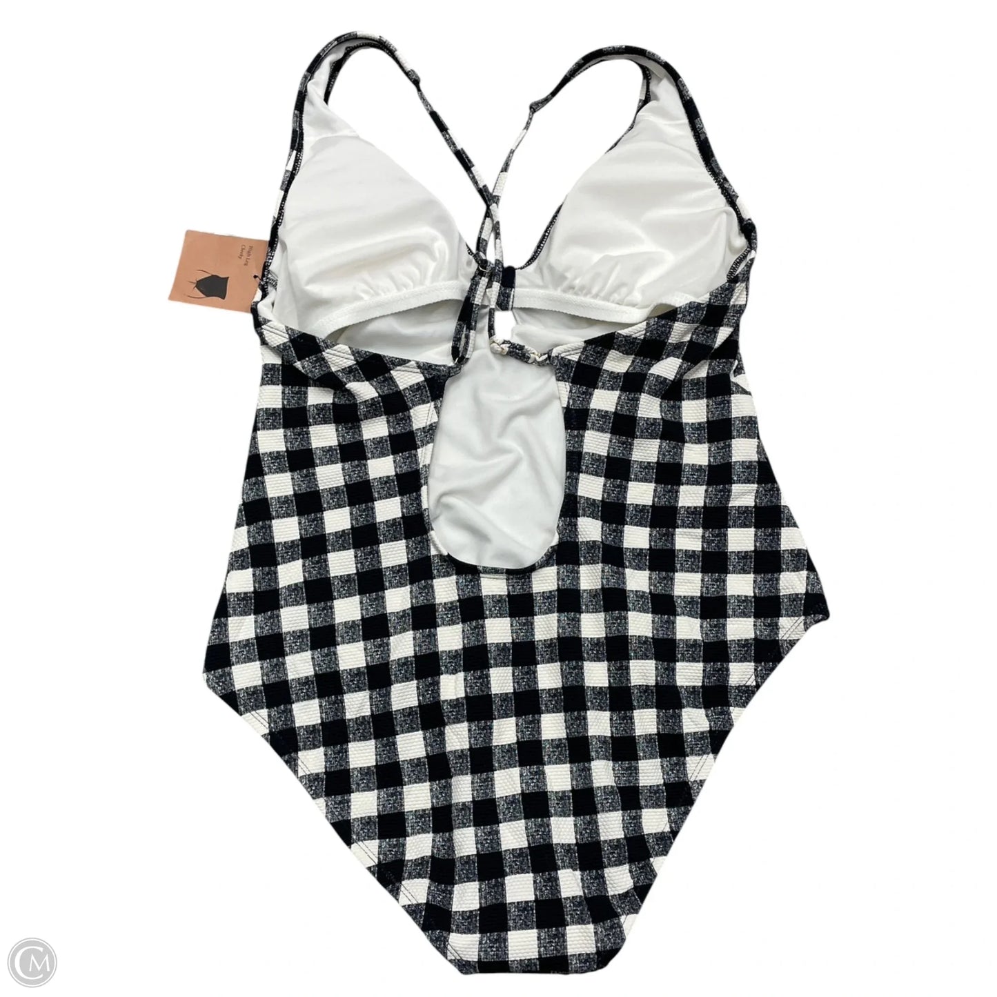 Swimsuit By Shade & Shore In Black & White, Size: Xl