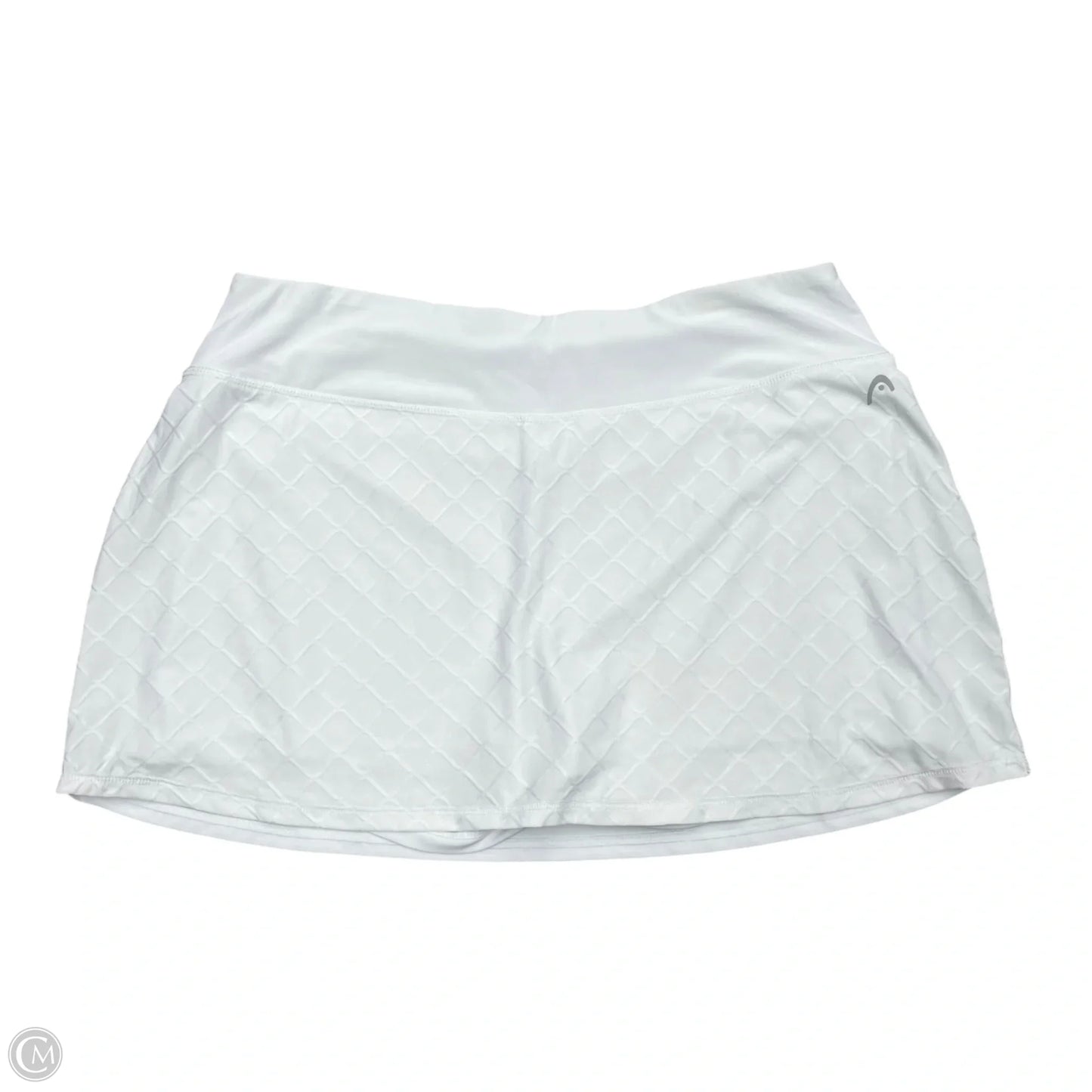 Athletic Skort By Head In White, Size: Xl