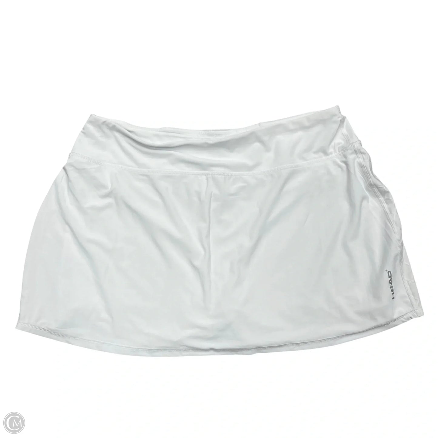 Athletic Skort By Head In White, Size: Xl