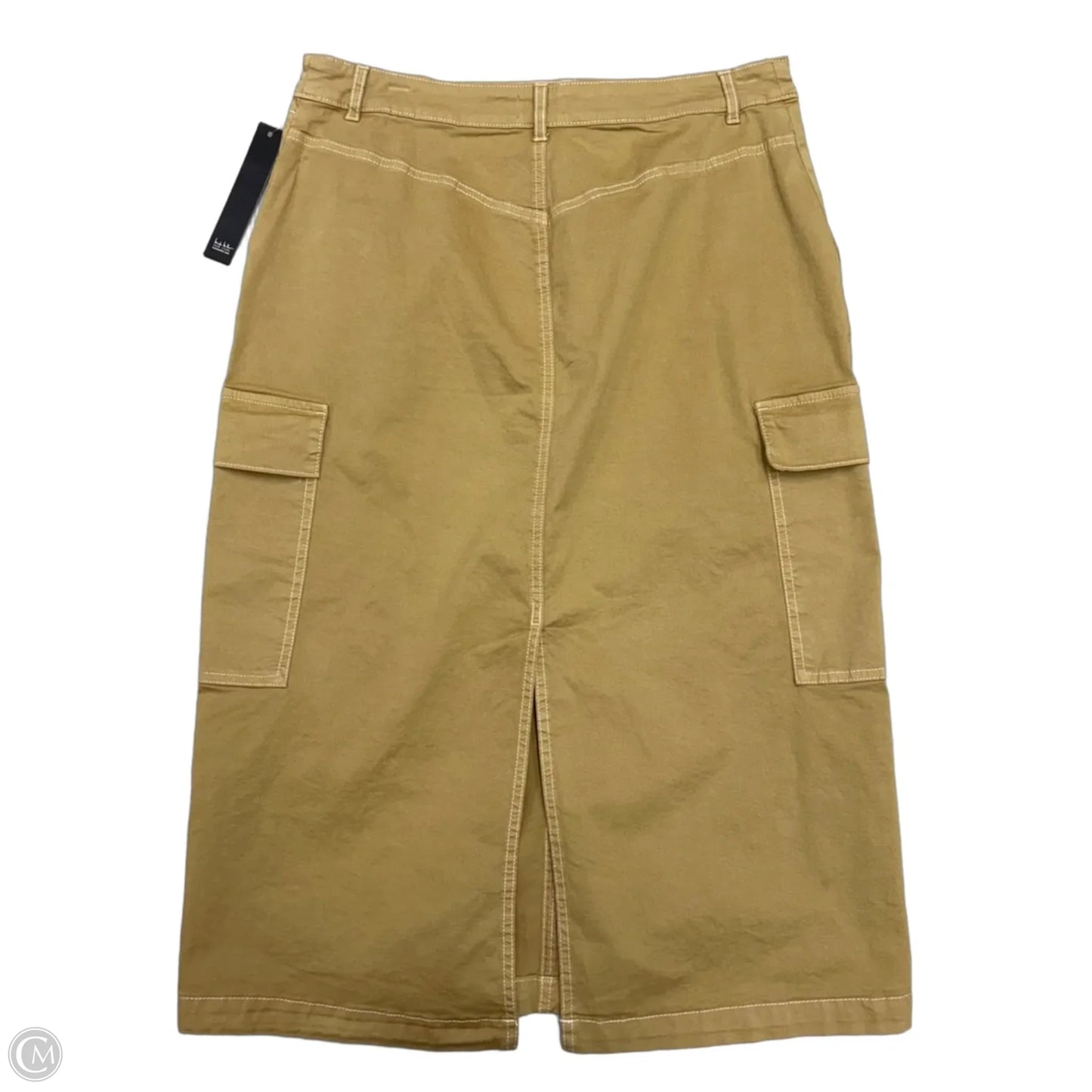 Skirt Maxi By Nicole Miller In Brown, Size: 8