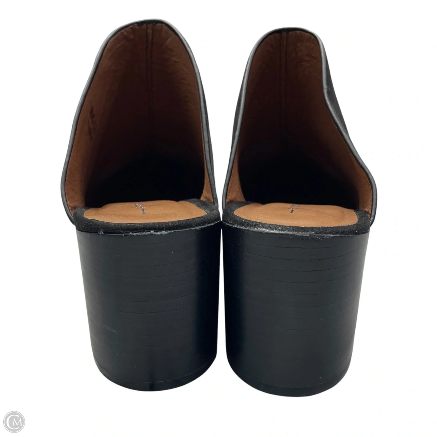 Shoes Heels Block By Report In Black & Silver, Size: 5.5