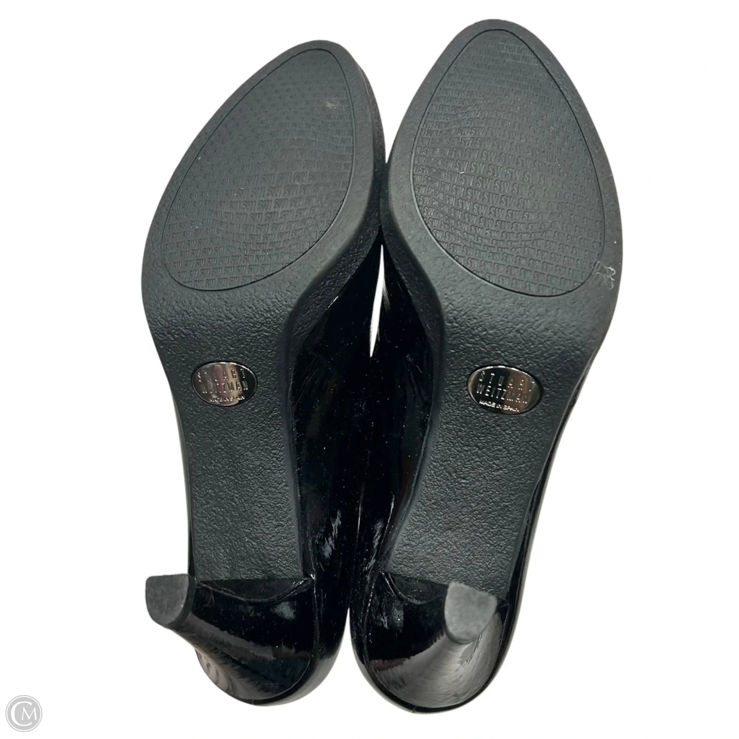 Shoes Designer By Stuart Weitzman In Black, Size: 7.5